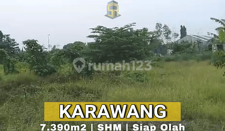 Tanah Karawang Dengan Izin Pergudangan Dan Industri