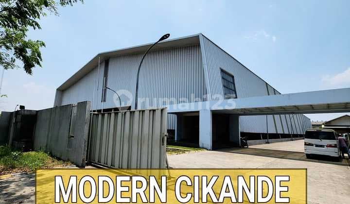 Gudang Modern Cikande Plus Kantor Sangat Bagus Siap Pakai