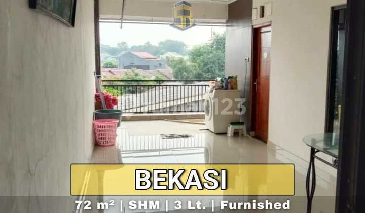 RUMAH BEKASI TIMUR REGENCY 3 LANTAI FURNISHED