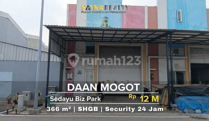 GUDANG SEDAYU BIZPARK DAAN MOGOT, SUDAH INCLUDE OFFICE