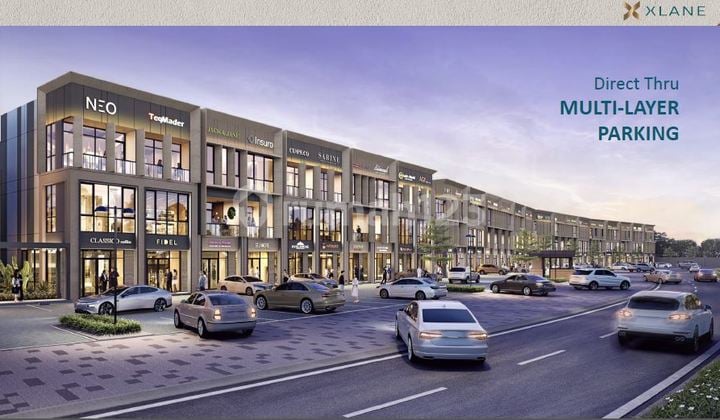 Ruko Xlane 3 Floors Mozia Bsd City
