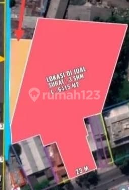 Mainroad Land on Moch Toha Near Soekarno Hatta Suitable for Business