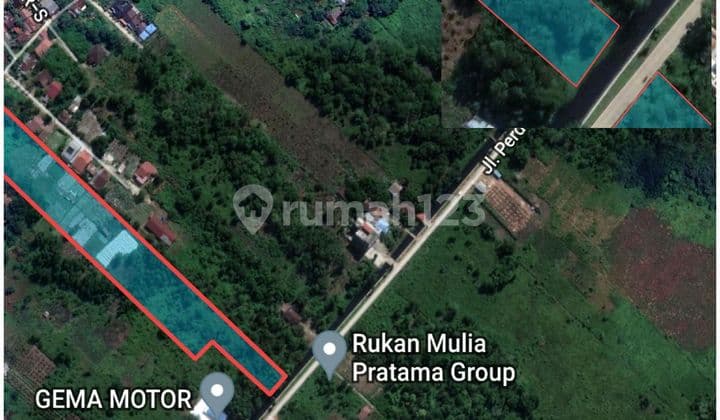 Tanah tepi jalan perdana siap bangun 21x38