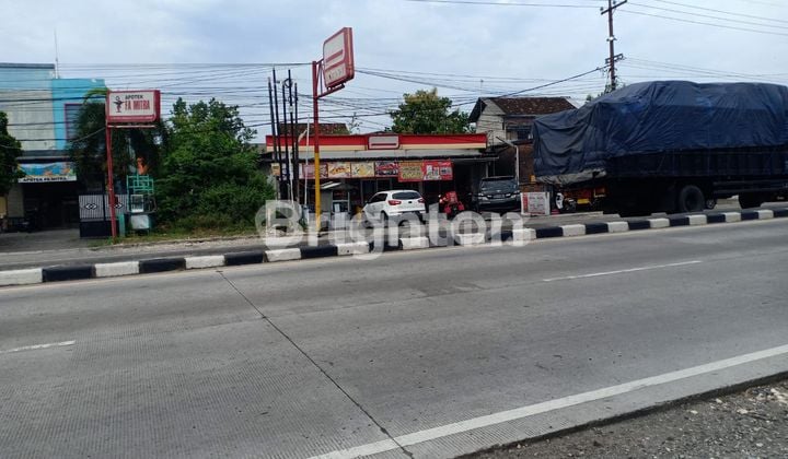 LAHAN NOL JALAN RAYA LAMONGAN + BANGUNAN ALFAMART