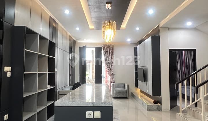 Disewakan Rumah 3 Kamar Full Furnished di Perumahan Hyarta Ecovillage - Tepi Jalan Jogja-Solo