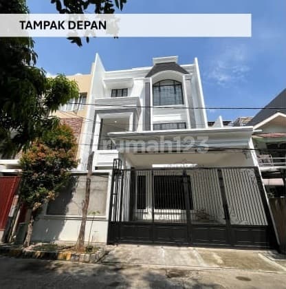 Rumah Bagus 3 Lantai Unfurnished SHM Sunter Metro, Jakarta Utara