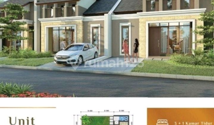Dijual Rumah Cantik 1 Lt Cluster Alamanda Siap Huni Harga Nego