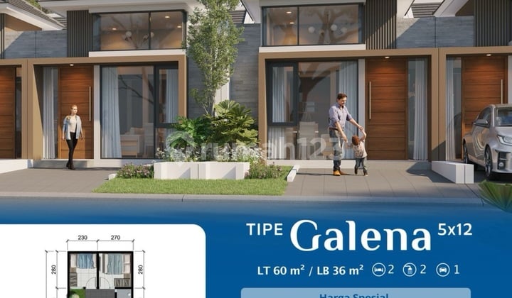 Rumah Harga 700 Jutaan Di Kawasan Elite Citraland Makassar
