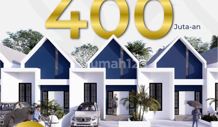 Rumah Cantik 400 Jutaan Dengan Fasilitas Kolam Renang SHM di Barombong