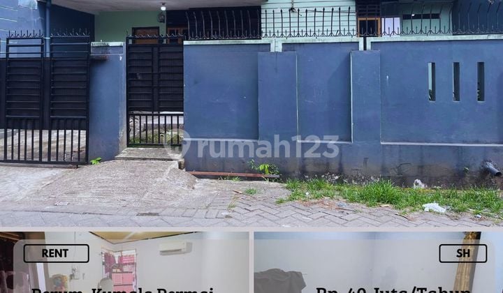 Disewakan Rumah 1LT Dlm Kota Strategis Kumala Permai Siap Huni