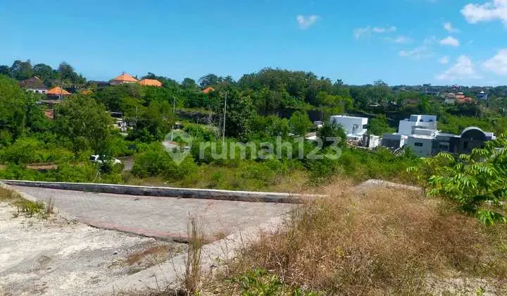Land Suitable for Villa Near Melasti Beach, Ungasan, Badung