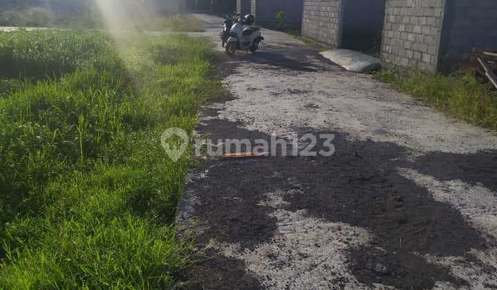 Tanah cantik view sawah gunung dekat jalan raya siap bangun villa