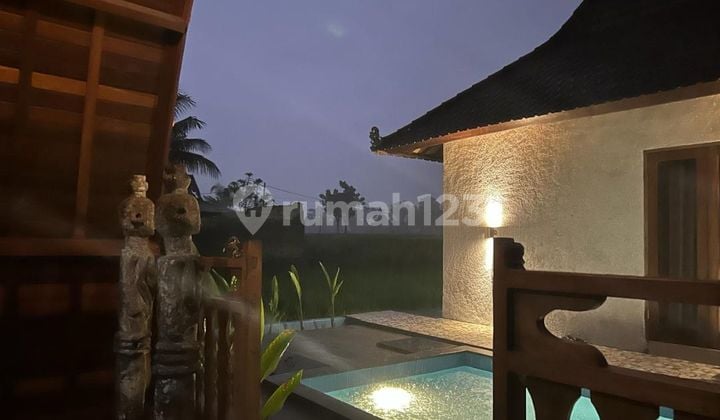 Villa Rental Bulanan View Sawah Siap Huni Harga Murah