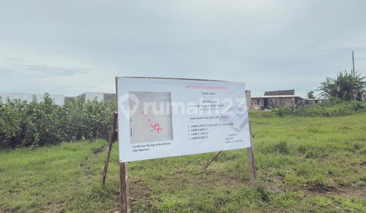 Dijual Tanah Lokasi di Kaba Kaba Zona Kuning