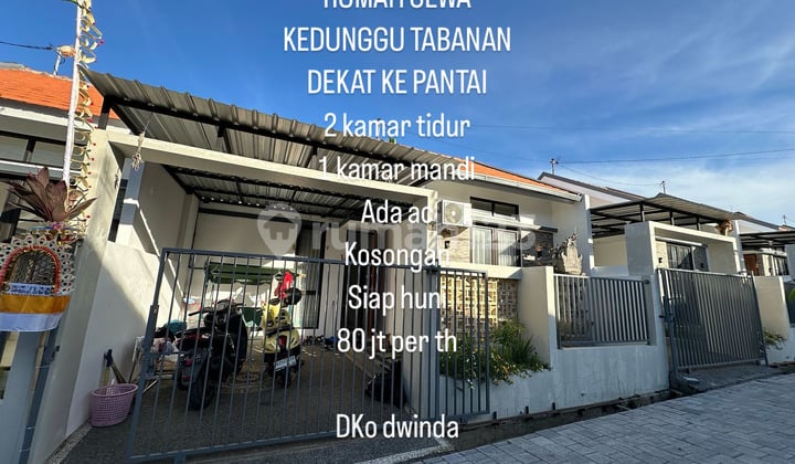Rumah Dekat Pantai Kedungu Siap Huni Harga Murah