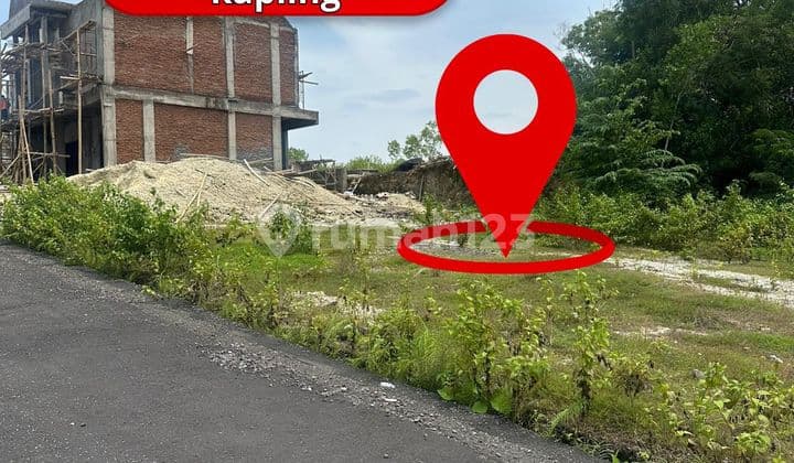 Tanah Lokasi Bagus Zona Kuning Siap Bangun Vila Rumah Pribadi