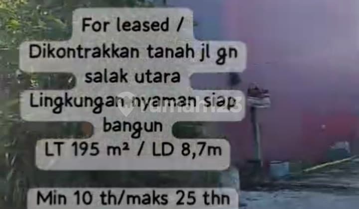 Tanah Sewa Kerobokan Ukuran Kecil Siap Bangun