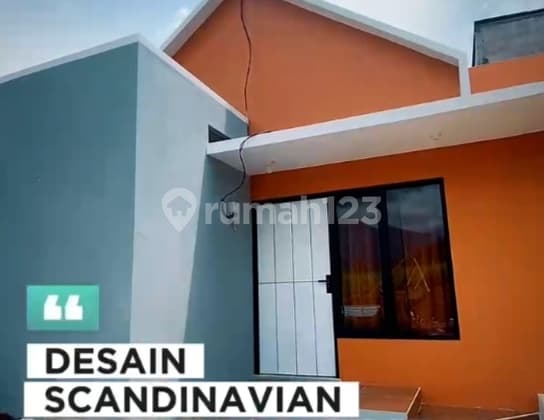 Rumah Baru di Perumahan Karangploso View Desain Scandinavian