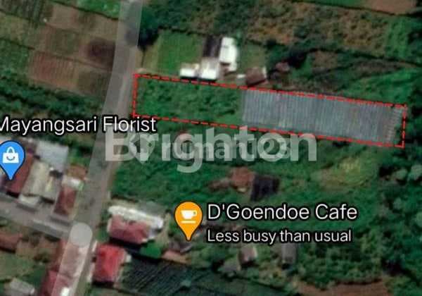 Tanah Kebun Aktif Luas Strategis Bumiaji Batu