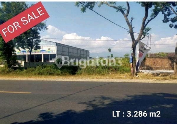 Tanah Luas Nol Jalan Raya Dolopo Madiun