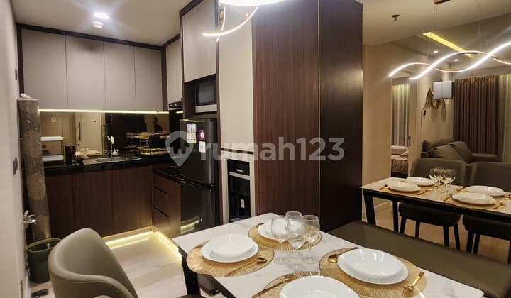 Monthly & Annual Rent New 2Br Lux Apartment in Bandung City Center