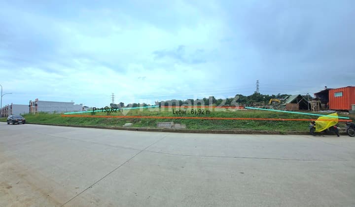 Jual Tanah Industri Kawasan Kjie Karawang Barat