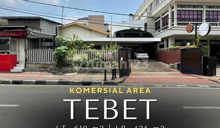 Dijual Rumah Di Area Komersial, Utk Tempat Usaha/Rumah Tinggal