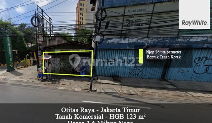Tanah Komersial Otista Raya Mendekati NJOP Jakarta Timur