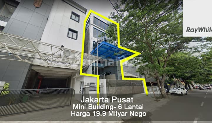 Minibuilding / 6-Storey Affordable Building in Senen, Central Jakarta