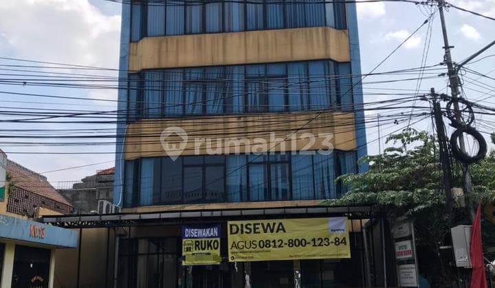 Gedung / Ruko 4 Lantai Gandeng ex Apotik Salemba Tengah Jakarta Pusat
