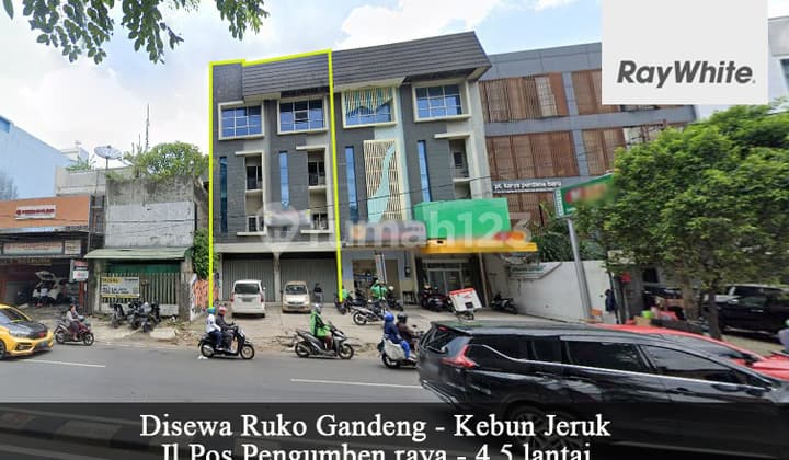 Ruko Gandeng strategis Kebun Jeruk - Jakarta Barat
