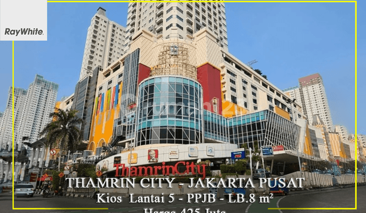 For Sale Kios Thamrin City Lantai 5 Jakarta Pusat
