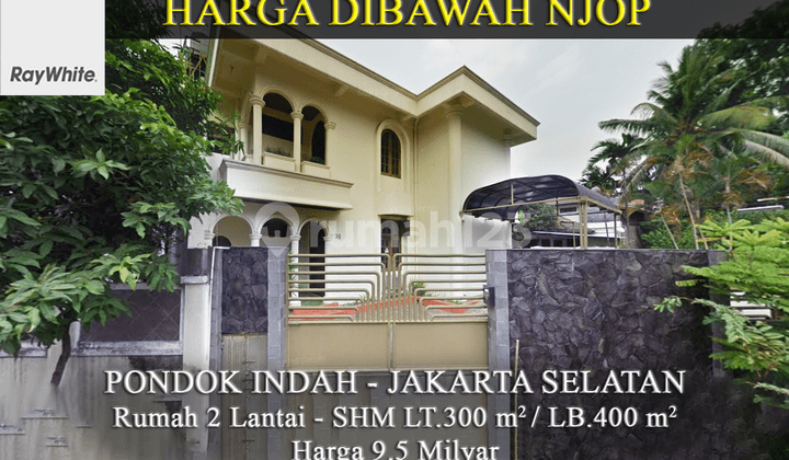 For Sale Rumah 2 Lantai Pondok Indah 5 Menit ke Pim 2 Harga Murah Dibawah NJOP Jakarta Selatan #Ev