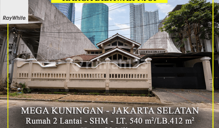 For Sale Murah Dibawah NJOP Rumah 2 Lantai Mega Kuningan Jakarta Selatan