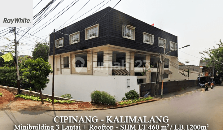 FOR RENT Gedung / Minibuilding 3 Lantai + Rooftop Cipinang Kalimalang Jakarta Timur