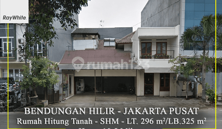 For Sale Land-Calculated House Bendungan Hilir Central Jakarta