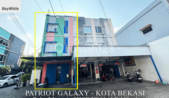 FOR SALE Ruko Patriot Galaxy Square 3 Lantai Jalan Patriot Kota Bekasi