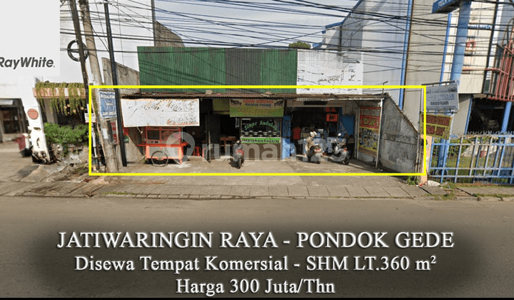 FOR RENT K2 Commercial Land Suitable for Business and Restaurant Near MCD Jatiwaringin