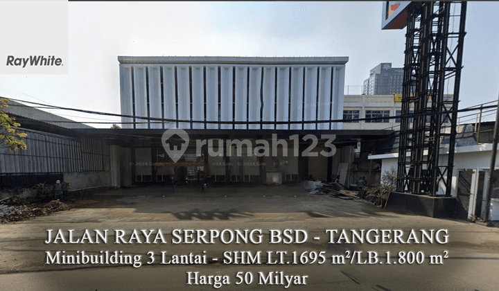 For Sale Minibuilding 3 Lantai Bangunan Mewah di Bsd Raya Dekat Itc Bsd Tangerang #Hel