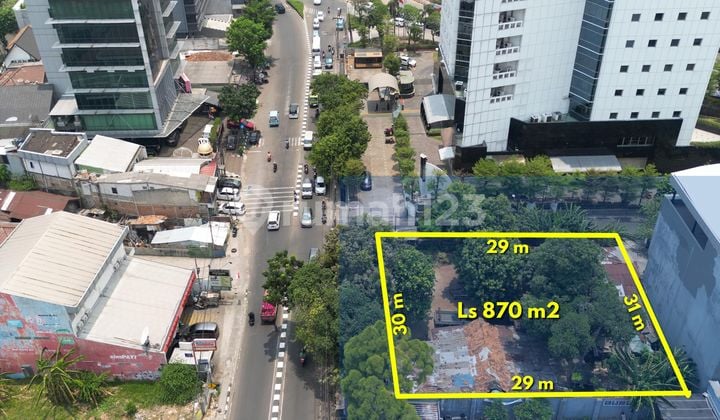 Tanah Komersil di Tb Simatupang,Kebayoran Jakarta Selatan