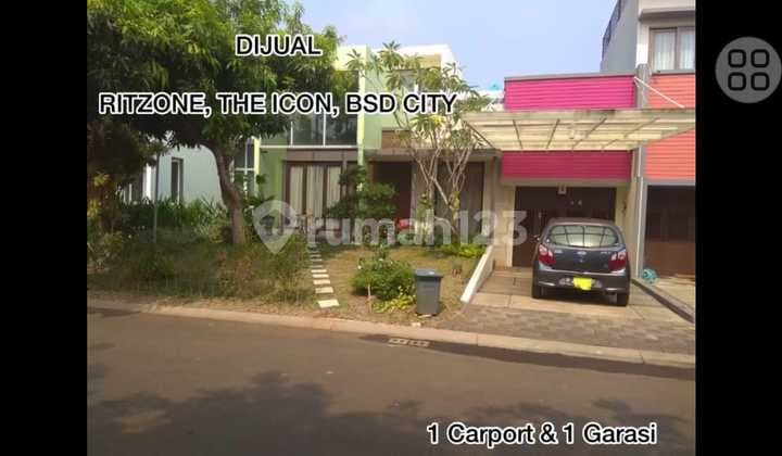 Rumah 2,5 Lantai di Ritzone Icon Bsd City Mewah Bisa Buat Kolam Renang View Jalan Utama Sultan Rumah Artis Keren Banget