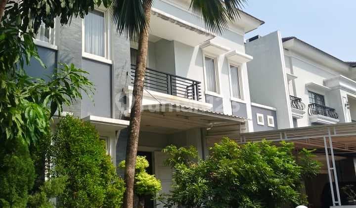 Large House in Aquamarine Cluster Pondok Hijau Golf Gading Serpong Area 13X21= 278 M 4+1 Bedrooms 3+1 Bathrooms Fully Furnished, East Facing