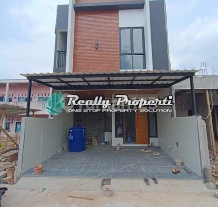 Rumah Cluster 2 Lantai Dekat Tol Jorr Bambu Apus Jakarta Timur