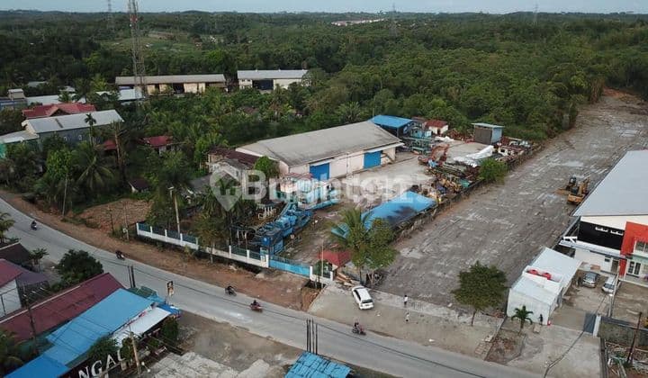 LAHAN DATAR DI KAWASAN INDUSTRI KARIANGAU