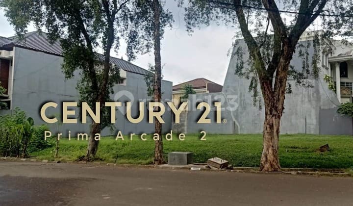 8590 - Kavling Matang Luas Dalam Cluster Asri Siap Bangun