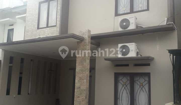 Gandul Bebas Banjir, Furnished, 3 Menit ke Toll Brigif, Aman Dalam Komplek, Siap Huni
