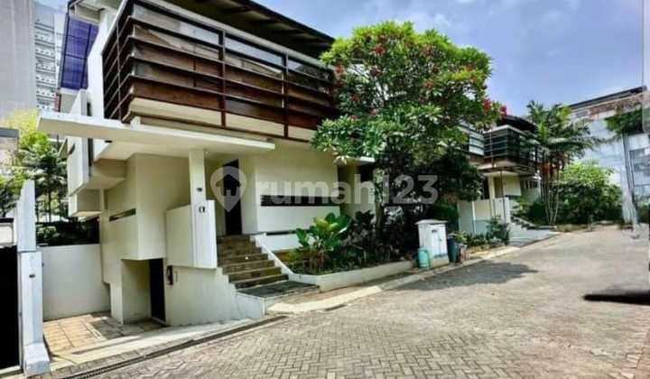 Town House Exclusive Kemang Raya, Aman, Security 24 Jam, Jalanan Lebar
