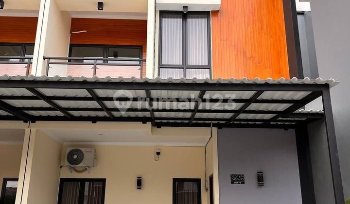 Rumah 2 Lantai Modern Siap Huni Dekat Tol Di Cinangka