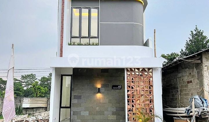 Rumah 2 Lantai Siap Huni Dekat Tol Cimanggis Depok