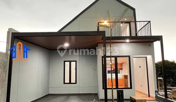 Rumah Furnished Modern Di Bojongsari Rooftop Lega